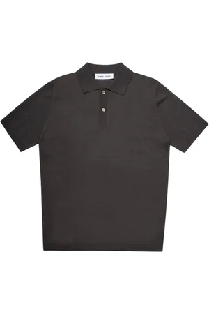 Samsøe Samsøe Homme, Tops, Noir, Taille: L Pull Polo Gris