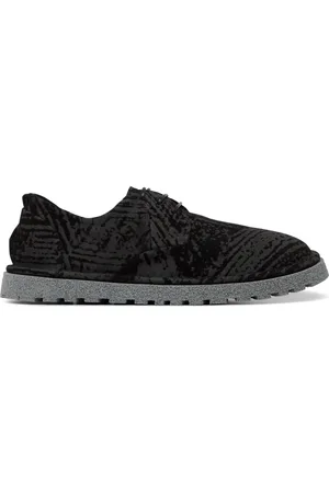 MARSÈLL Homme, Chaussures, Noir, Taille: 45 EU Derby à Semelle en Caoutchouc Gris