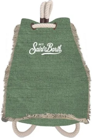 MC2 SAINT BARTH Unisex, Sacs, Vert, Taille: ONE Size Sacs verts pour des tenues élégantes