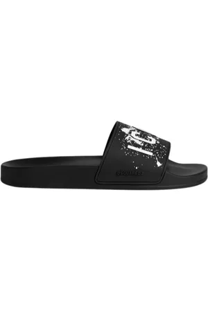 Dsquared2 Homme, Chaussures, Noir, Taille: 40 EU Icon Splash Sandale Semelle Ergonomique