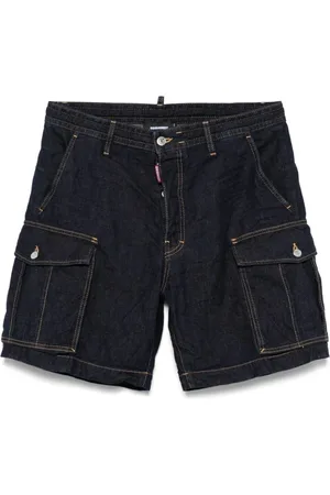 Dsquared2 Homme, Shorts, Bleu, Taille: S Collection de Vêtements Mode Élégants