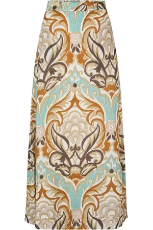 Dea Kudibal Femme, Jupes, Multicolore, Taille: 36 FR Jupe Larissadea Colorée Avec Ceinture