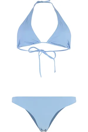 Lido Femme, Maillots de bain, Bleu, Taille: 38 FR Ensemble Bikini Triangle