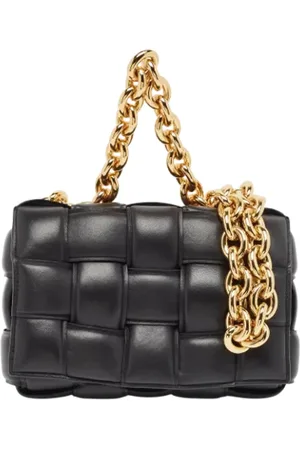 Bottega Veneta Femme, Pre-owned, Noir, Taille: ONE Size Pre-owned Cuir sacs-main