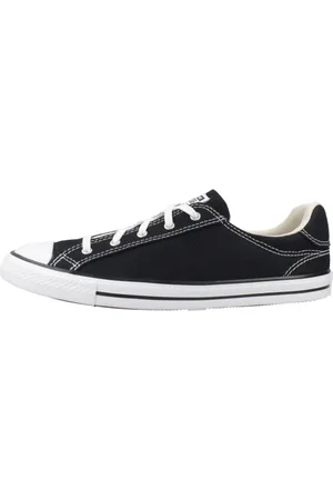 Converse Femme, Chaussures, Noir, Taille: 38 1/2 EU Baskets Classiques en Toile