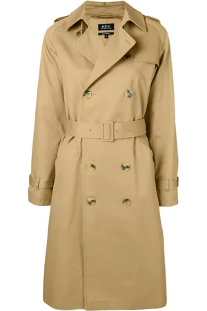 A.P.C. Femme, Manteaux, , Taille: 38 FR Trench en Coton