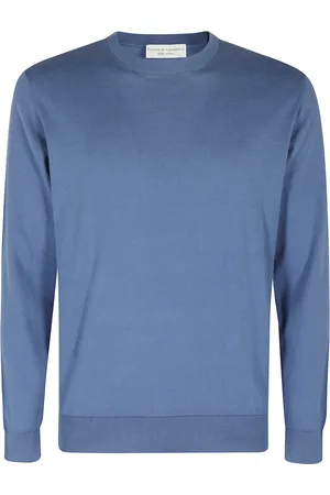 FILIPPO DE LAURENTIIS Homme, Pulls, Bleu, Taille: 4XL T-shirt en coton