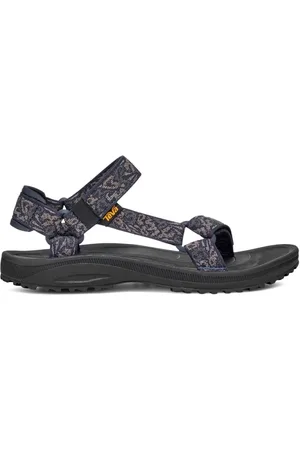 Teva Homme, Chaussures, Bleu, Taille: 47 EU Sandalette bleue pour homme pour marcher
