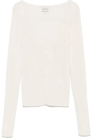 Herskind Femme, Pulls, Blanc, Taille: 38 FR Chemisier tricoté pour femmes