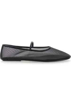 Jeffrey Campbell Femme, Chaussures, Noir, Taille: 40 EU Chaussures de ballet noires avec bride
