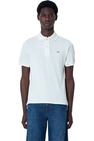 ERL Homme, Tops, Blanc, Taille: M Polo Classique en Coton