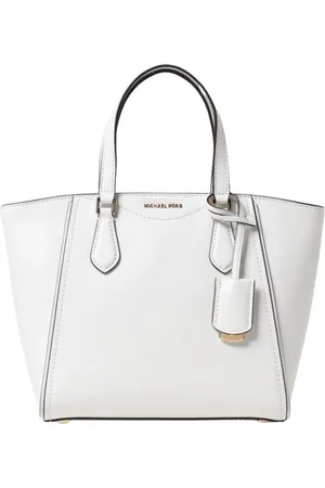 Michael Kors Femme, Sacs, Blanc, Taille: ONE Size Élégant Sac Fourre-Tout TopZip Noir