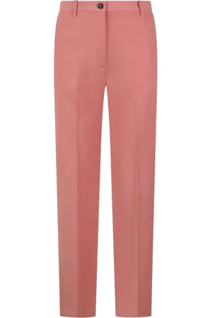 Nine In The Morning Femme, Pantalons, Rouge, Taille: W28 Pantalon Palazzo Bootcut avec Poches