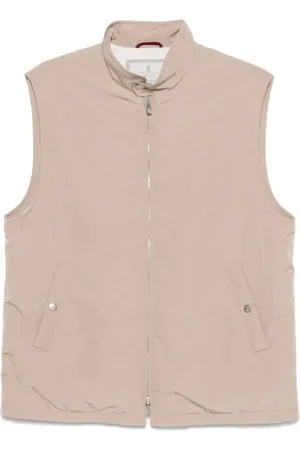 Brunello Cucinelli Homme, Vestes, , Taille: 2XL Gilet Sans Manches