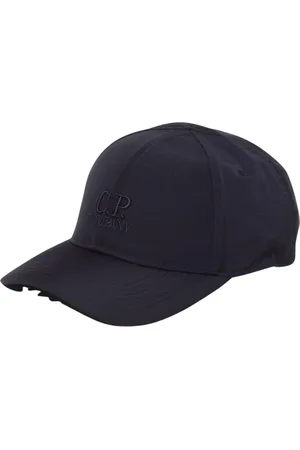 C.P. Company Homme, Accessoires, Bleu, Taille: ONE Size Casquette de Baseball Élégante en Bleu