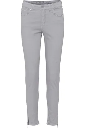 C.ro Femme, Jeans, Gris, Taille: 42 FR Magic Fit Soft Grey Pantalon 7/8