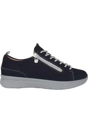 Ganter Femme, Chaussures, Bleu, Taille: 41 EU Baskets Large Bleue pour Femmes