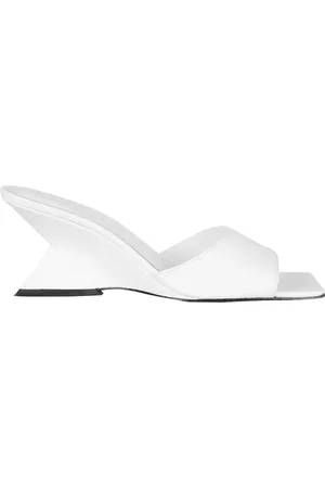 Schutz Femme, Chaussures, Blanc, Taille: 37 EU Sandales Élégantes pour l
