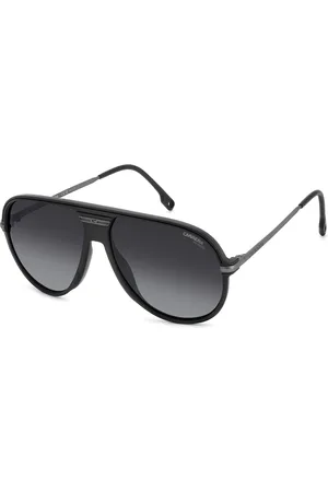 Carrera Homme, Accessoires, Noir, Taille: 61 MM Lunettes de Soleil Sportives Noires Mat Polarisées