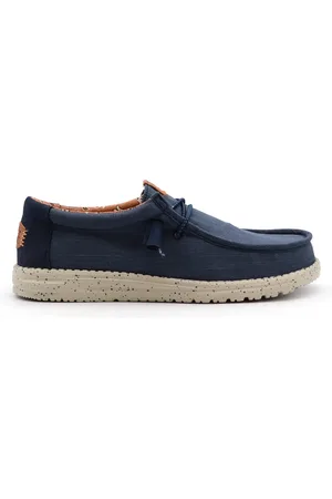 Hey dude Homme, Chaussures, Bleu, Taille: 41 EU Chaussures Plates Bleues Légères Respirantes