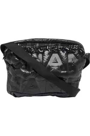 CHANEL Femme, Pre-owned, Noir, Taille: ONE Size Pre-owned Nylon sacs-chanel