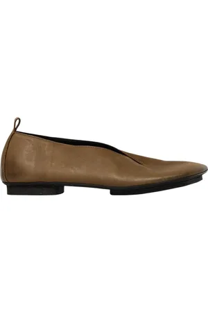 UMA WANG Femme, Chaussures, Vert, Taille: 39 EU Ballerines en cuir vert