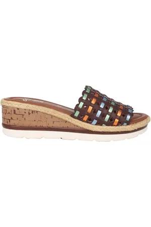 ARA Femme, Chaussures, Brun, Taille: 37 EU Sandale femme multicolore
