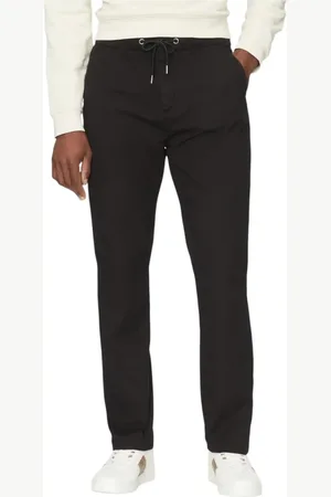 Guess Homme, Pantalons, Noir, Taille: W30 Pantalons Homme Noir Style Confort