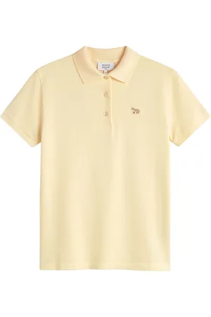 Maison Kitsuné Homme, Tops, , Taille: S Polo Tête de Renard en Marbre