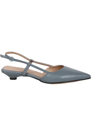 Pomme D´Or Femme, Chaussures, Bleu, Taille: 36 EU Tonal Metal Slingback Chaussures