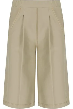 Max Mara Femme, Shorts, , Taille: 38 FR Shorts Bermuda en Denim Effet Sable