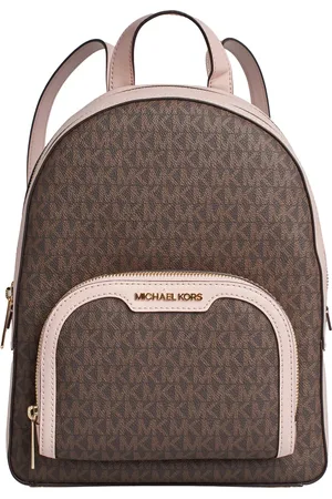 Michael Kors Femme, Sacs, Brun, Taille: ONE Size Sac à dos en toile imprimée Jaycee