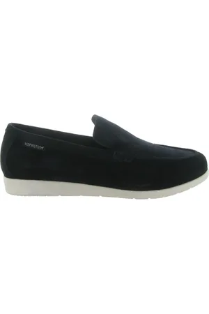 Mephisto Homme, Chaussures, Bleu, Taille: 42 1/2 EU Chaussures en Velours Trevis Nomad