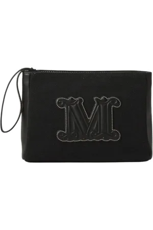 Max Mara Femme, Sacs, Noir, Taille: ONE Size Sacs de Plage Noirs Style Casciabeach