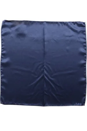 Dolce & Gabbana Homme, Accessoires, Bleu, Taille: ONE Size Mouchoir de Poche Homme au Design Élégant