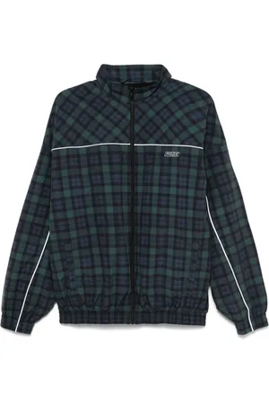 MARTINE ROSE Homme, Vestes, Multicolore, Taille: L Veste unisexe noire à fermeture éclair