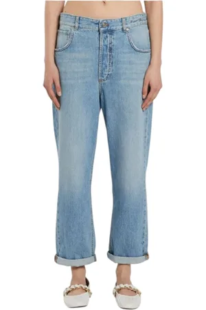 MARELLA Femme, Jeans, Bleu, Taille: 36 FR Jean Style Tomboy Bleu