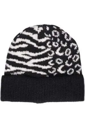 ONLY Femme, Accessoires, Noir, Taille: ONE Size Chapeau Femme en Acrylique Noir Collection Automne/Hiver