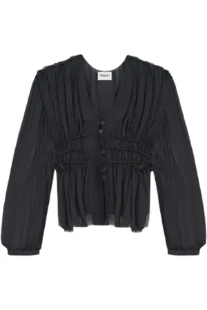 Isabel Marant Femme, Blouses et Chemises, Noir, Taille: 42 FR Haut Etoile Chic