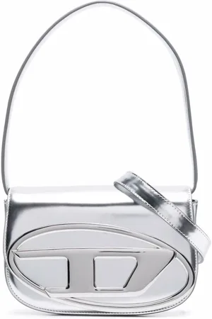 Diesel Femme, Sacs, Gris, Taille: ONE Size Sac à Bandoulière Élégant