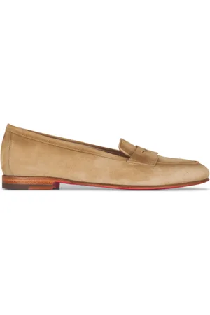 santoni Femme, Chaussures, , Taille: 40 EU Mocassins en daim