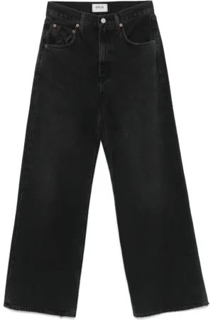 Citizens of Humanity Femme, Jeans, Noir, Taille: W28 Jean noir taille haute jambe droite