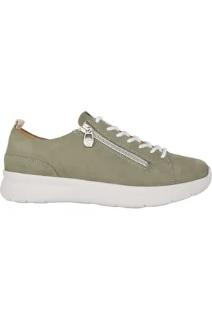 Ganter Femme, Chaussures, Vert, Taille: 37 1/2 EU Largeur Confortable Baskets Vert pour Femmes