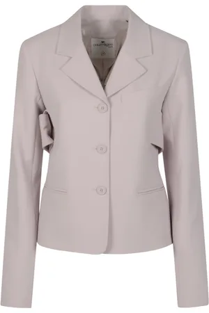 Courrèges Femme, Vestes, Rose, Taille: 42 FR Veste ajustée à ceinture