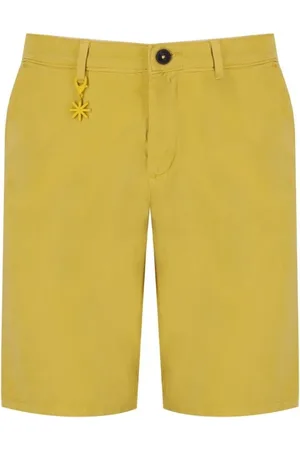 Manuel Ritz Homme, Shorts, Jaune, Taille: S Short Bermuda Chino Ocre