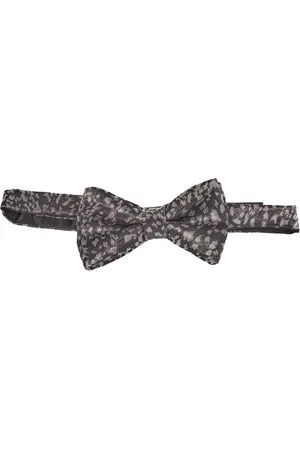 Paul Smith Homme, Accessoires, Noir, Taille: ONE Size Papillon Leopard Lurex Pré-noué