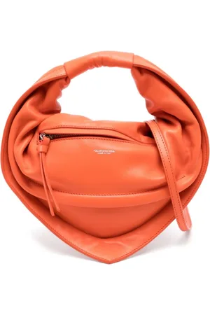 Federico Cina Femme, Sacs, , Taille: ONE Size Sac à main en cuir Midi Tortellino