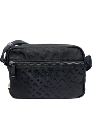 HUGO BOSS Homme, Sacs, Noir, Taille: ONE Size Sac à bandoulière élégant et fonctionnel noir