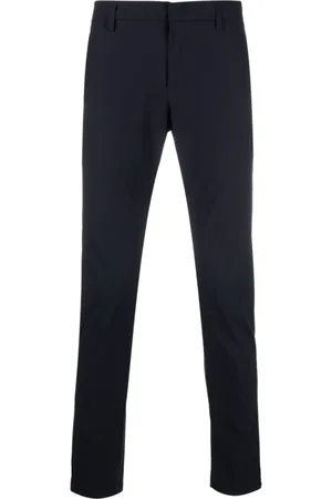 Dondup Homme, Pantalons, Bleu, Taille: W32 Pantalon Bleu Élégant