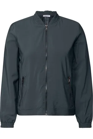 CECIL Femme, Vestes, Bleu, Taille: 40 FR Veste Blouson structurée